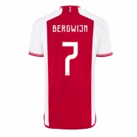 Moški Nogometni dresi Ajax Steven Bergwijn #7 Domači 2023-24 Kratek Rokav